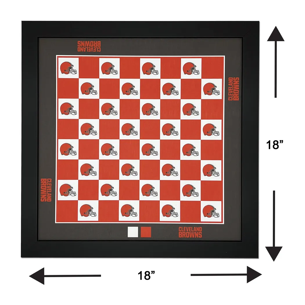 Cleveland Browns Wall Chess Set - Thumbnail - Image 5