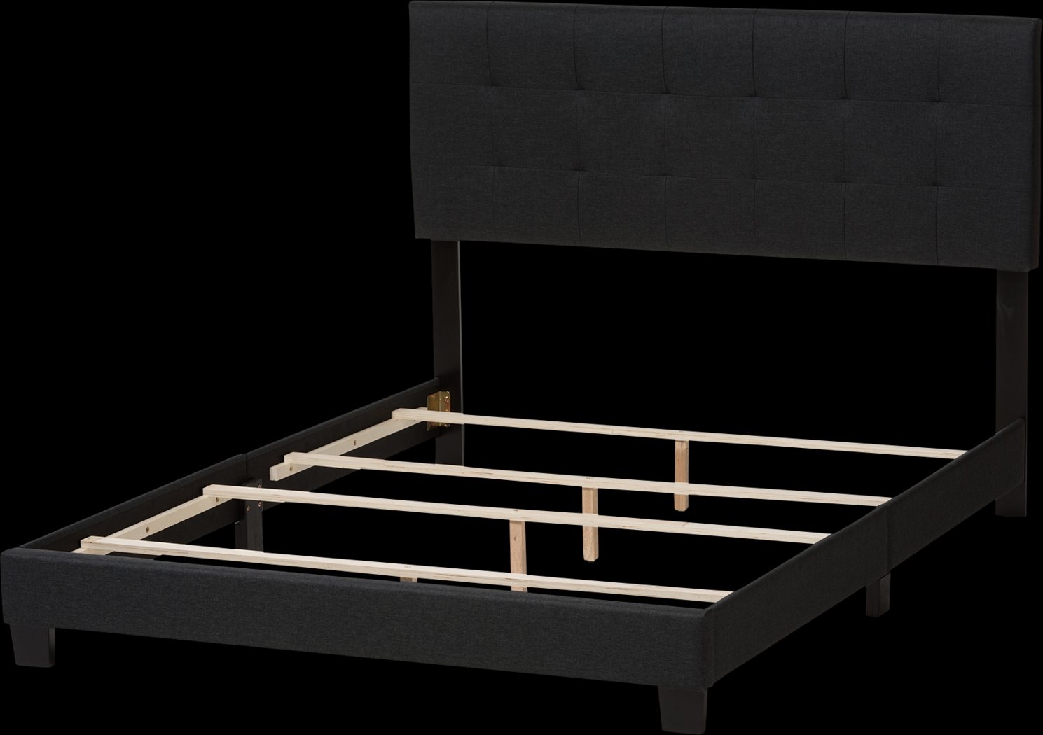 Clevesea Dark Gray Full Bed - Thumbnail - Image 4