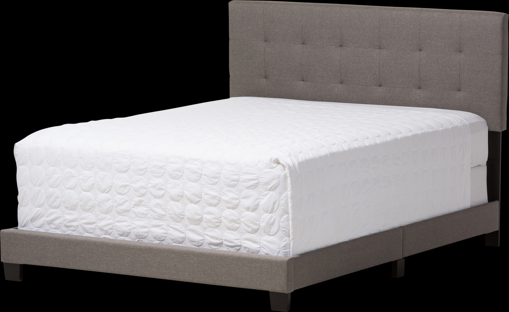 Clevesea Gray Full Bed - Thumbnail - Image 1