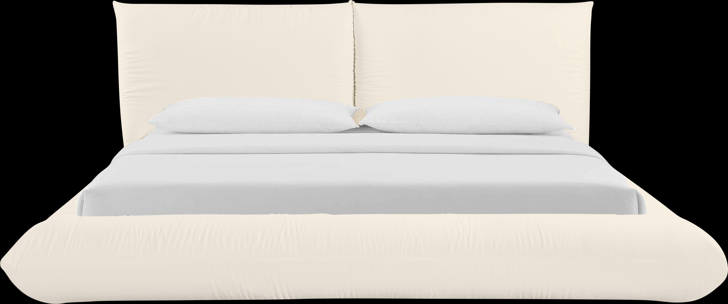 Clifdale Cream King Bed - Thumbnail - Image 2