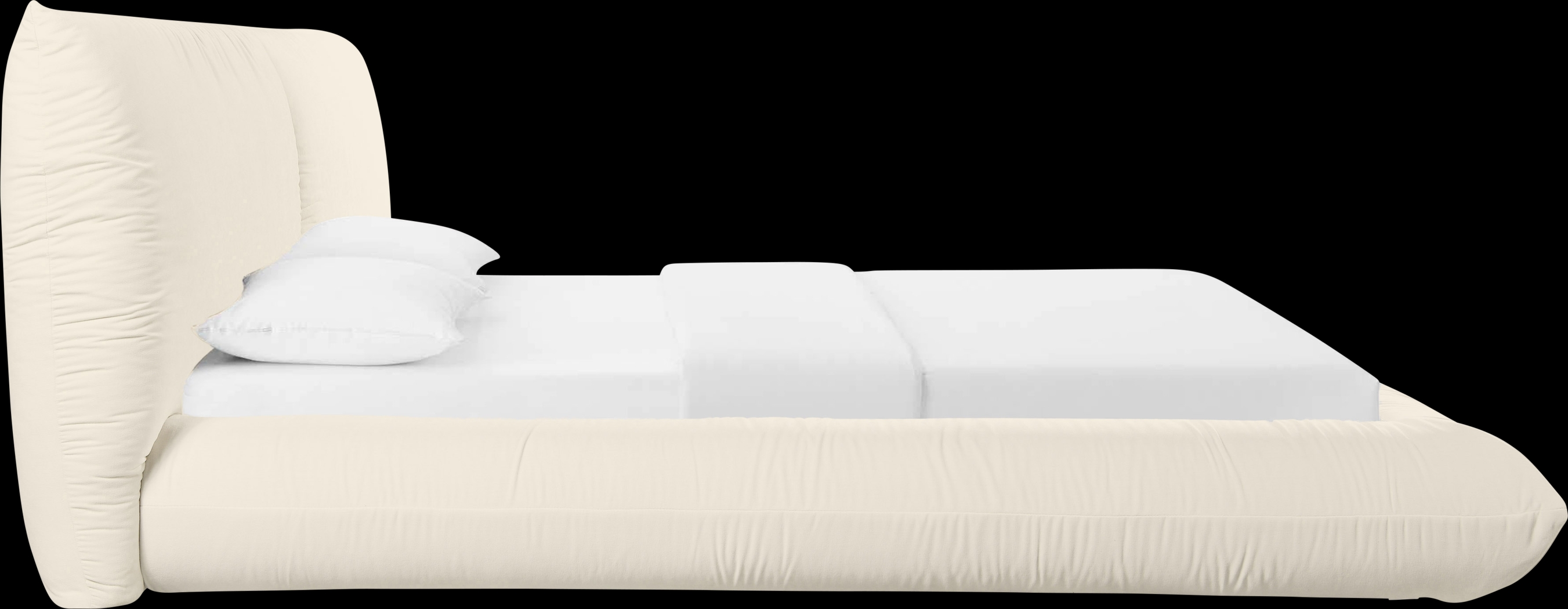 Clifdale Cream King Bed - Thumbnail - Image 3