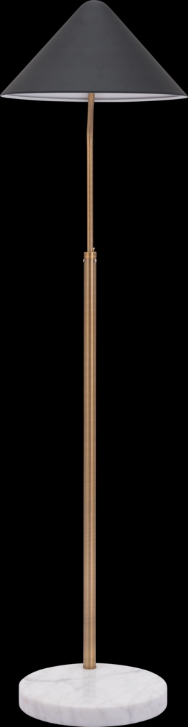 Cliff Point Black Floor Lamp - Thumbnail - Image 4