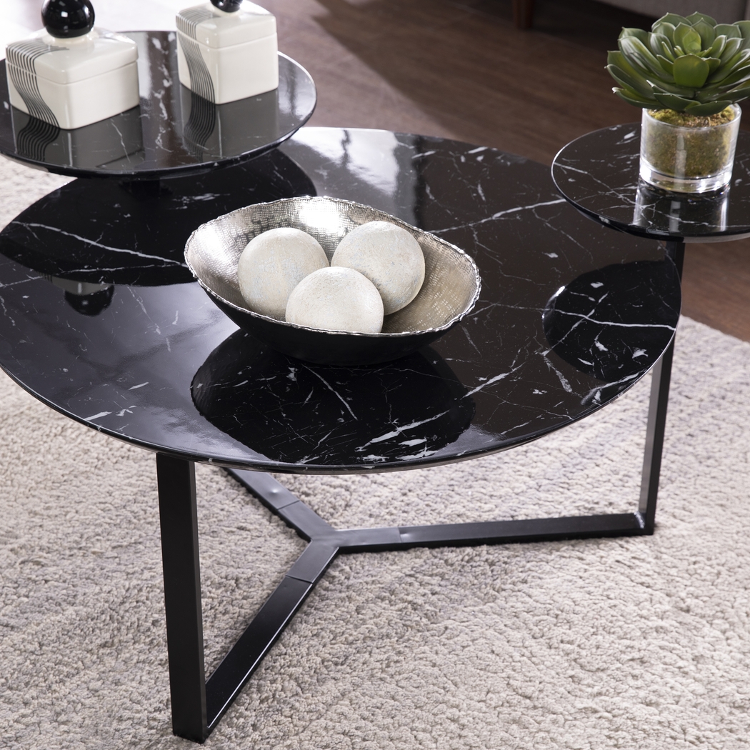 Cliff Way Black Cocktail Table - Thumbnail - Image 3