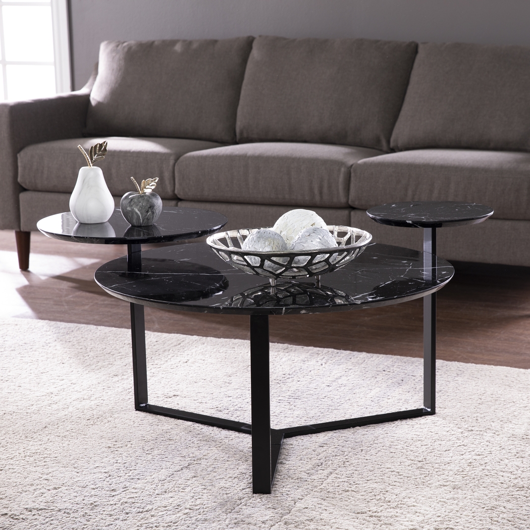 Cliff Way Black Cocktail Table - Thumbnail - Image 4