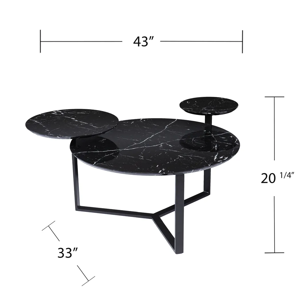 Cliff Way Black Cocktail Table - Image 5
