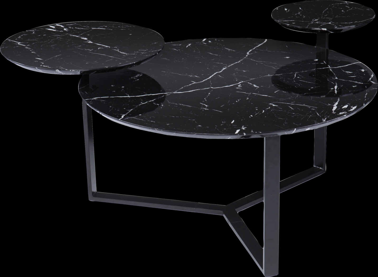 Cliff Way Black Cocktail Table - Thumbnail - Image 1