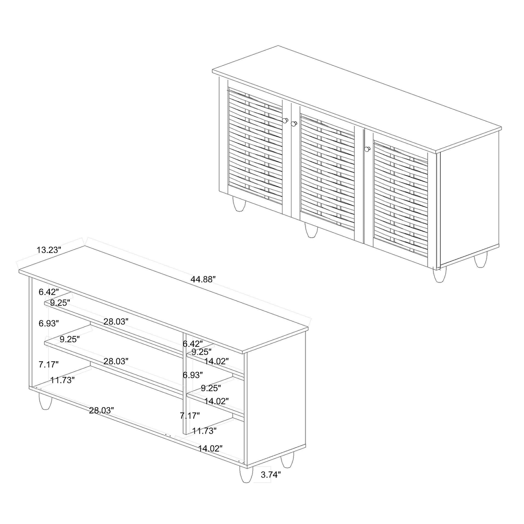 Cliffdancer Brown Accent Cabinet - Thumbnail - Image 11