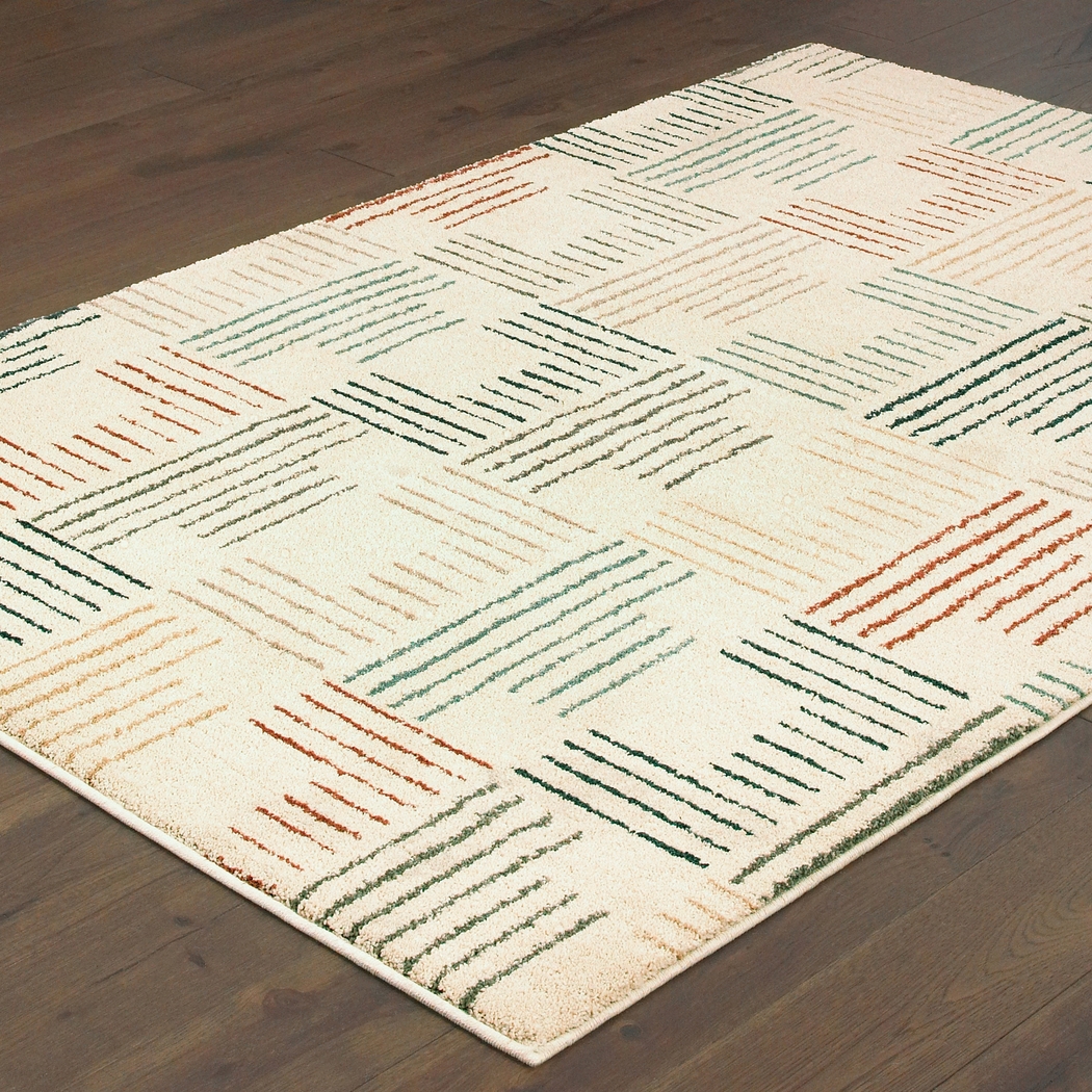 Cliffdeen Multi 6'7 x 9'2 Rug - Thumbnail - Image 2