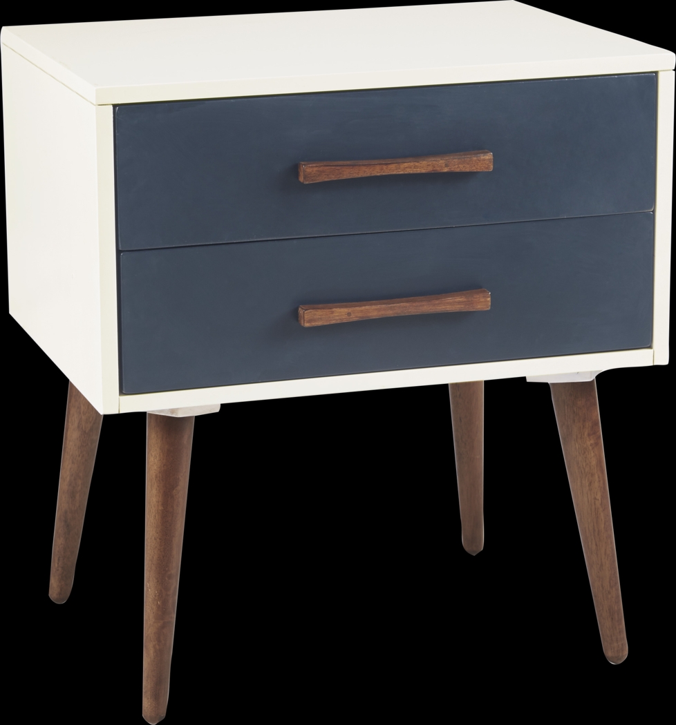Cliffglen White Nightstand - Thumbnail - Image 1