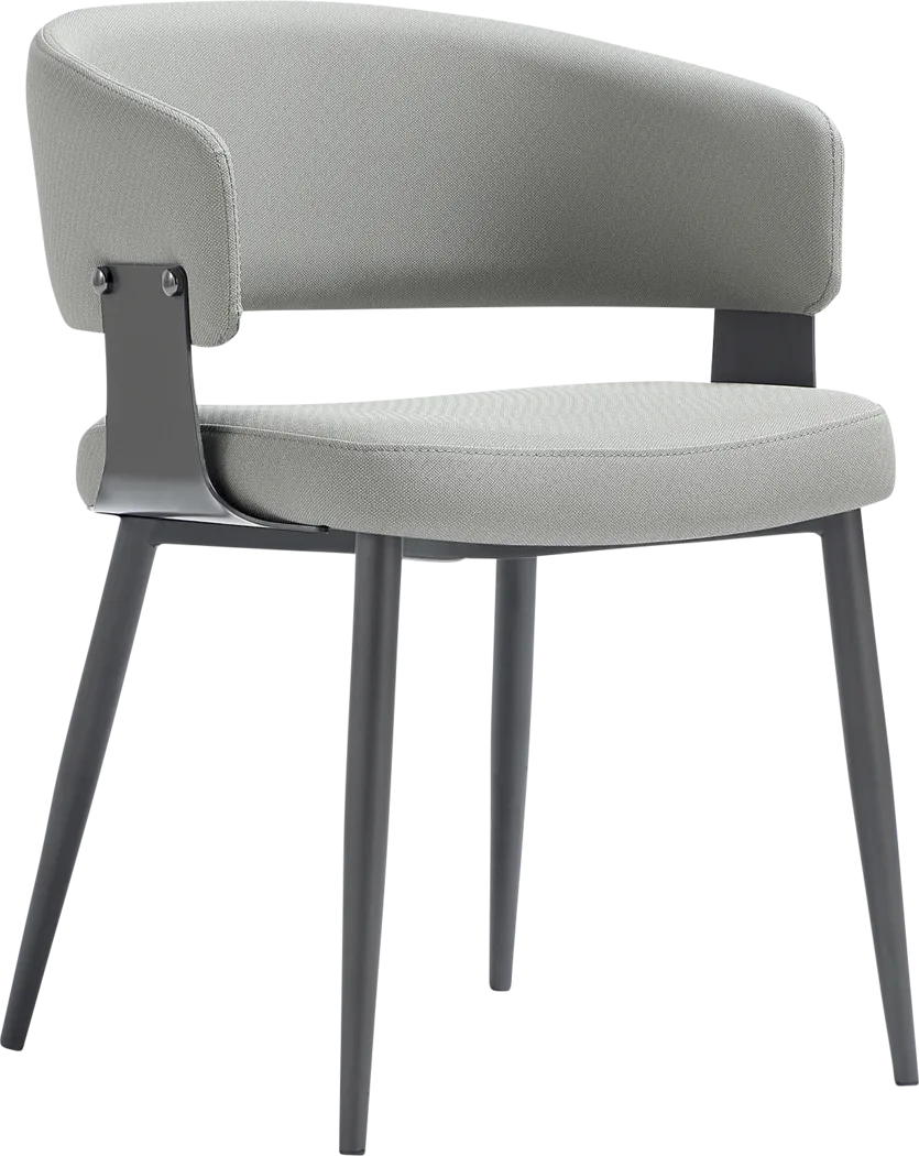 Cliffoods Stone Gray Arm Chair - Image 8