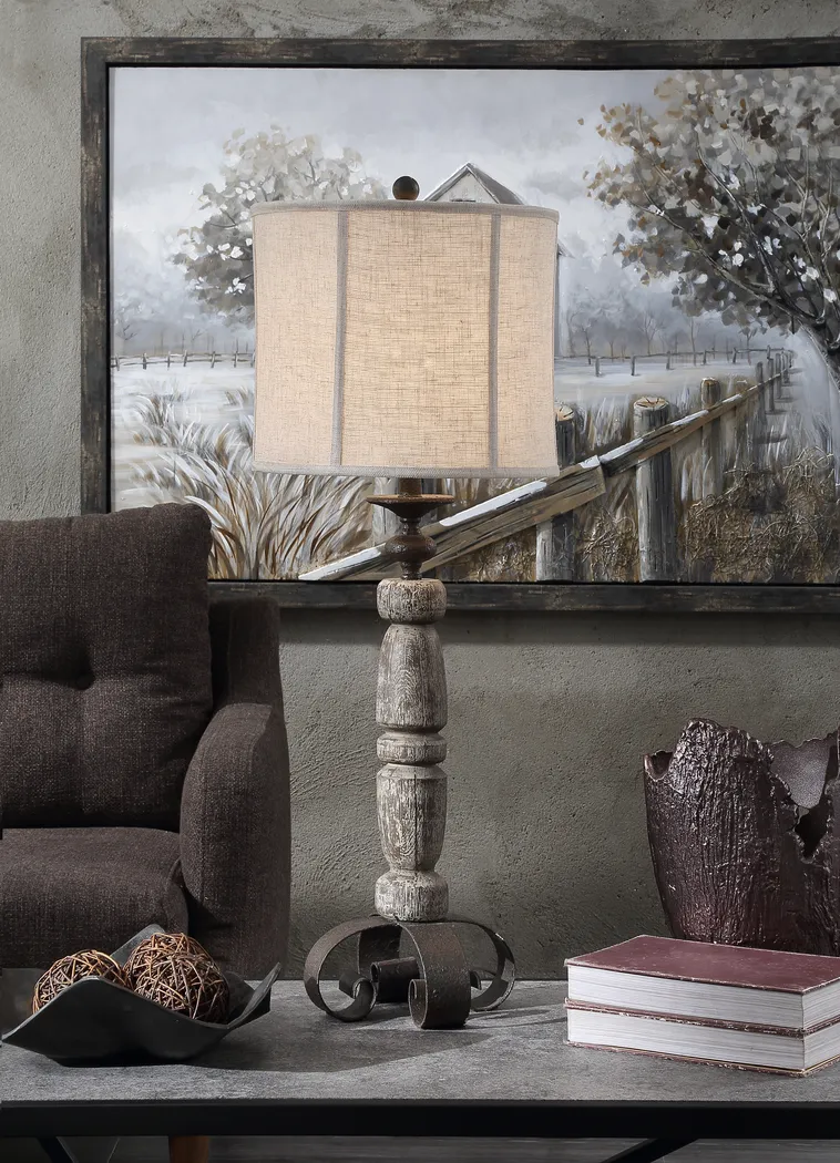 Cliffrock Rust Lamp, Set of 2 - Thumbnail - Image 2
