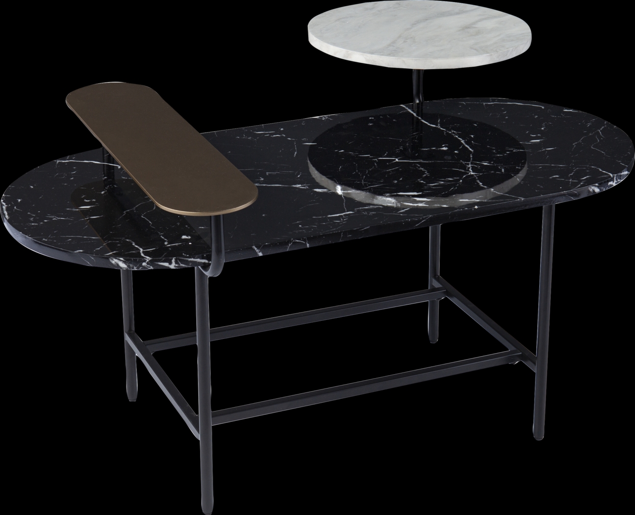 Cliffwood Black Cocktail Table - Thumbnail - Image 2