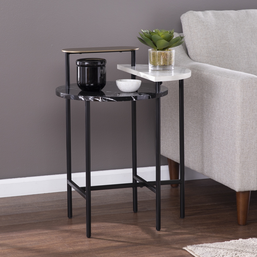 Cliffwood Black End Table - Thumbnail - Image 4