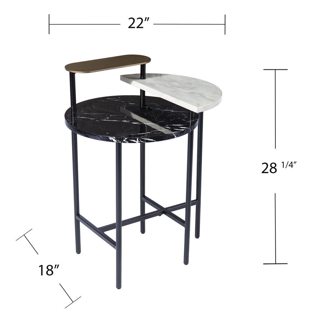 Cliffwood Black End Table - Thumbnail - Image 5
