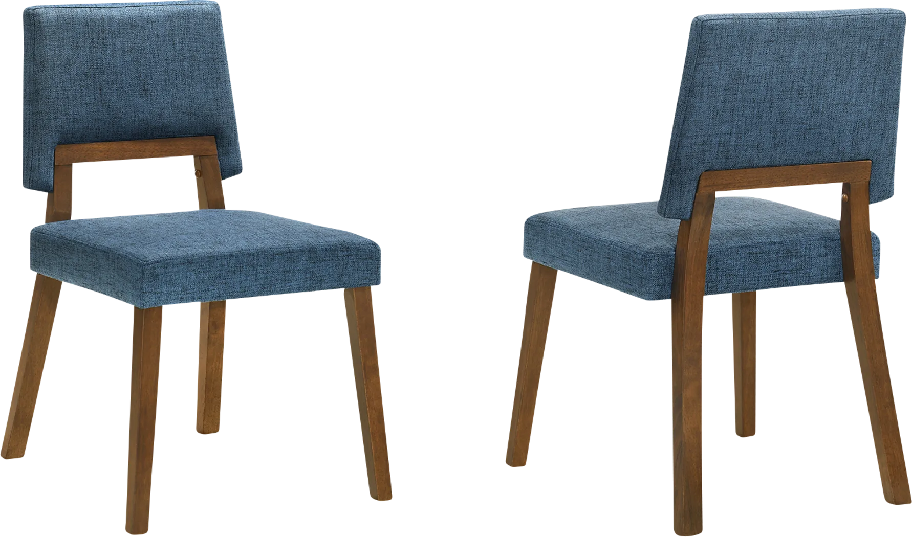 Cliffytales I Blue Dining Chair, Set of 2 - Thumbnail - Image 2