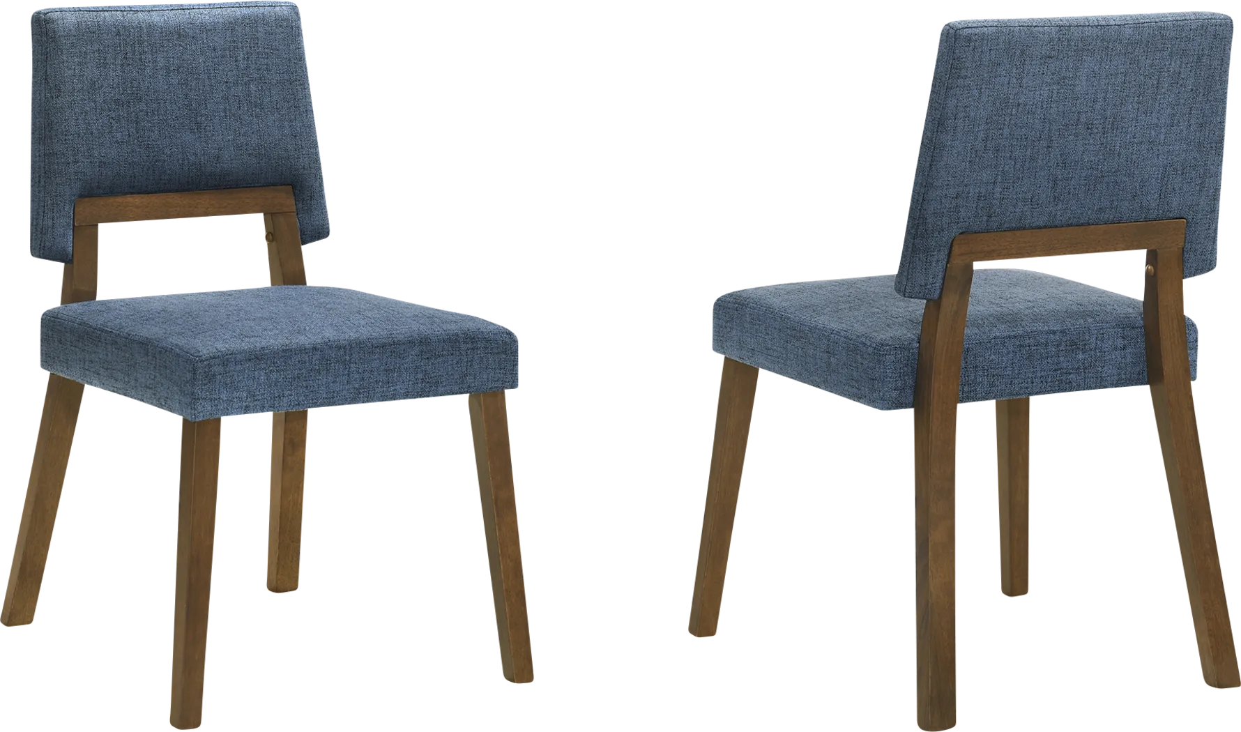 Cliffytales I Blue Dining Chair, Set of 2 - Thumbnail - Image 1