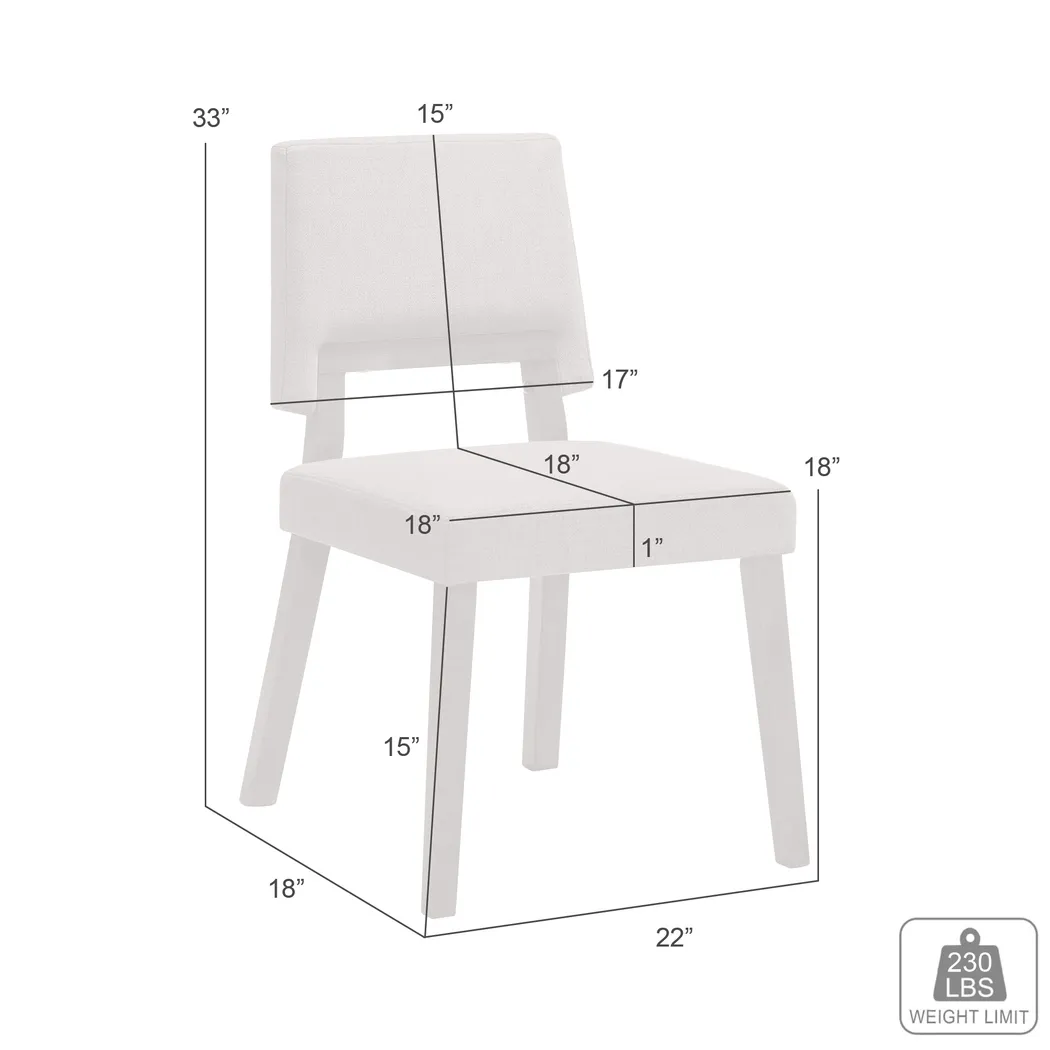 Cliffytales I Orange Dining Chair, Set of 2 - Thumbnail - Image 8