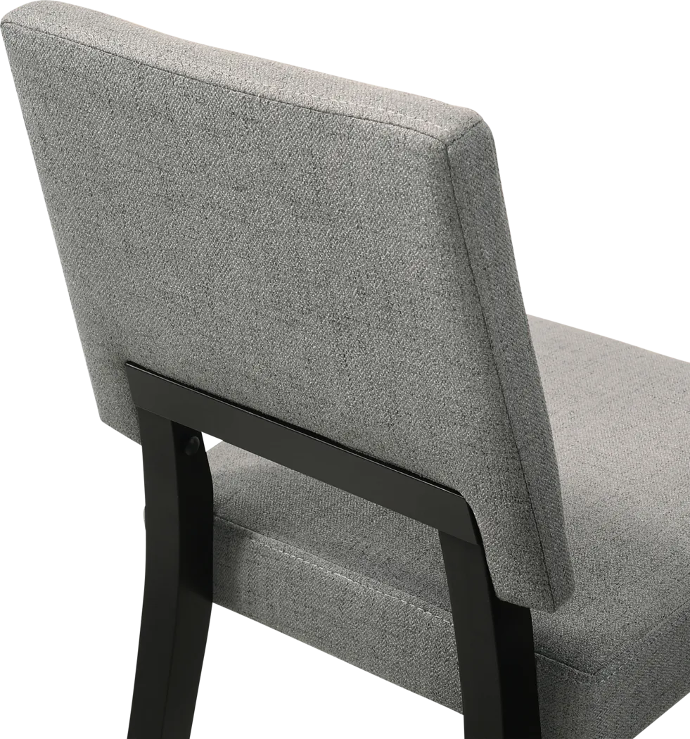 Cliffytales II Gray Dining Chair, Set of 2 - Thumbnail - Image 4