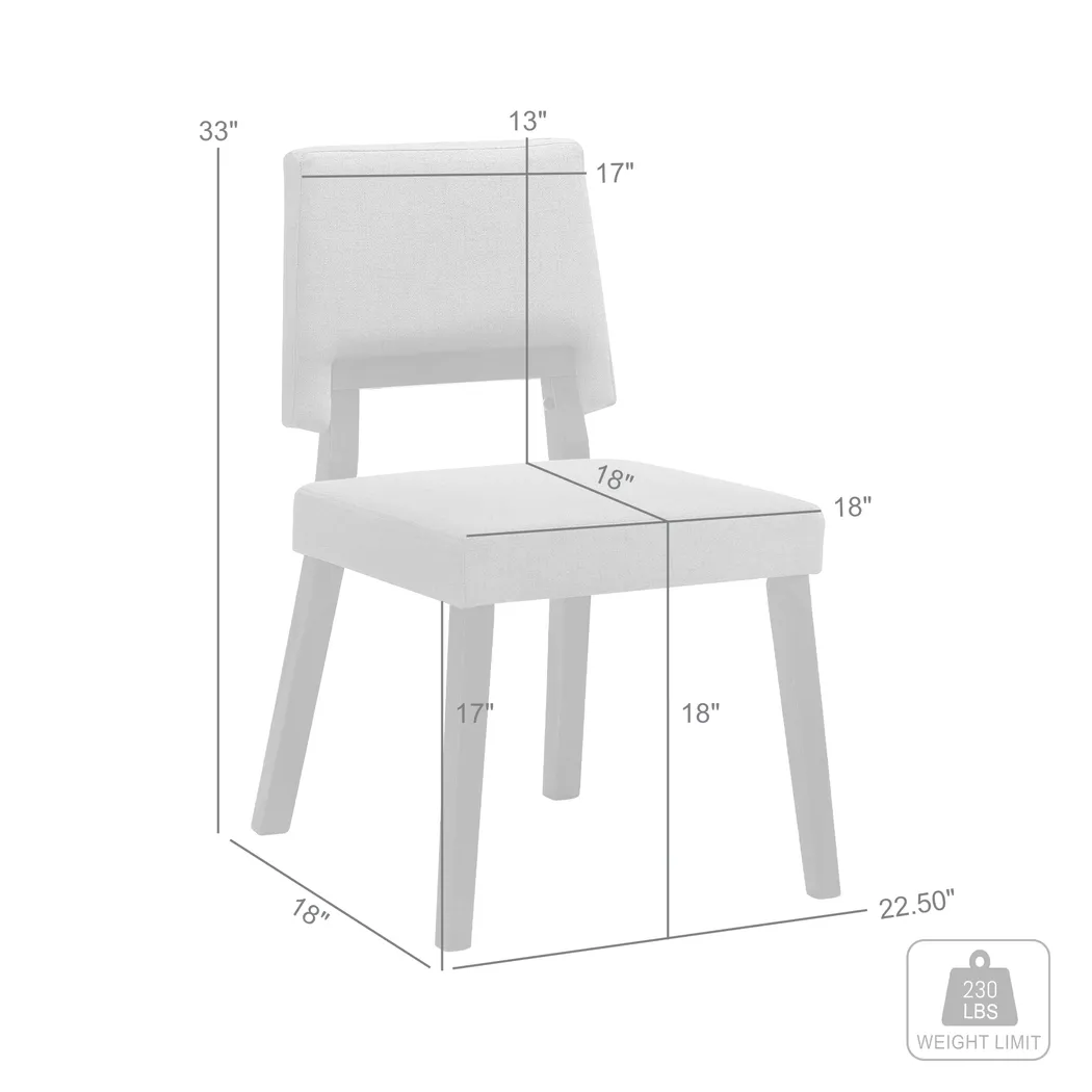 Cliffytales II Gray Dining Chair, Set of 2 - Thumbnail - Image 8