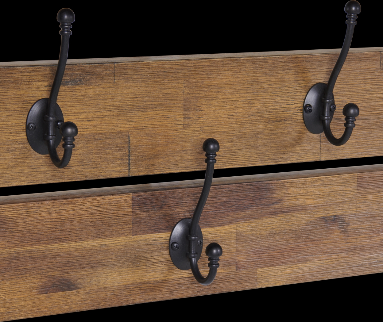 Clintom Natural Bench and Coat Hook, Set of 2 - Thumbnail - Image 4