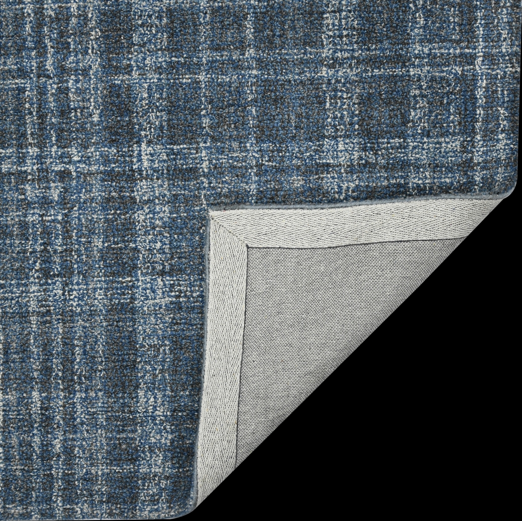 Clinver Turquoise/Blue 5' x 7'6 Rug - Thumbnail - Image 3