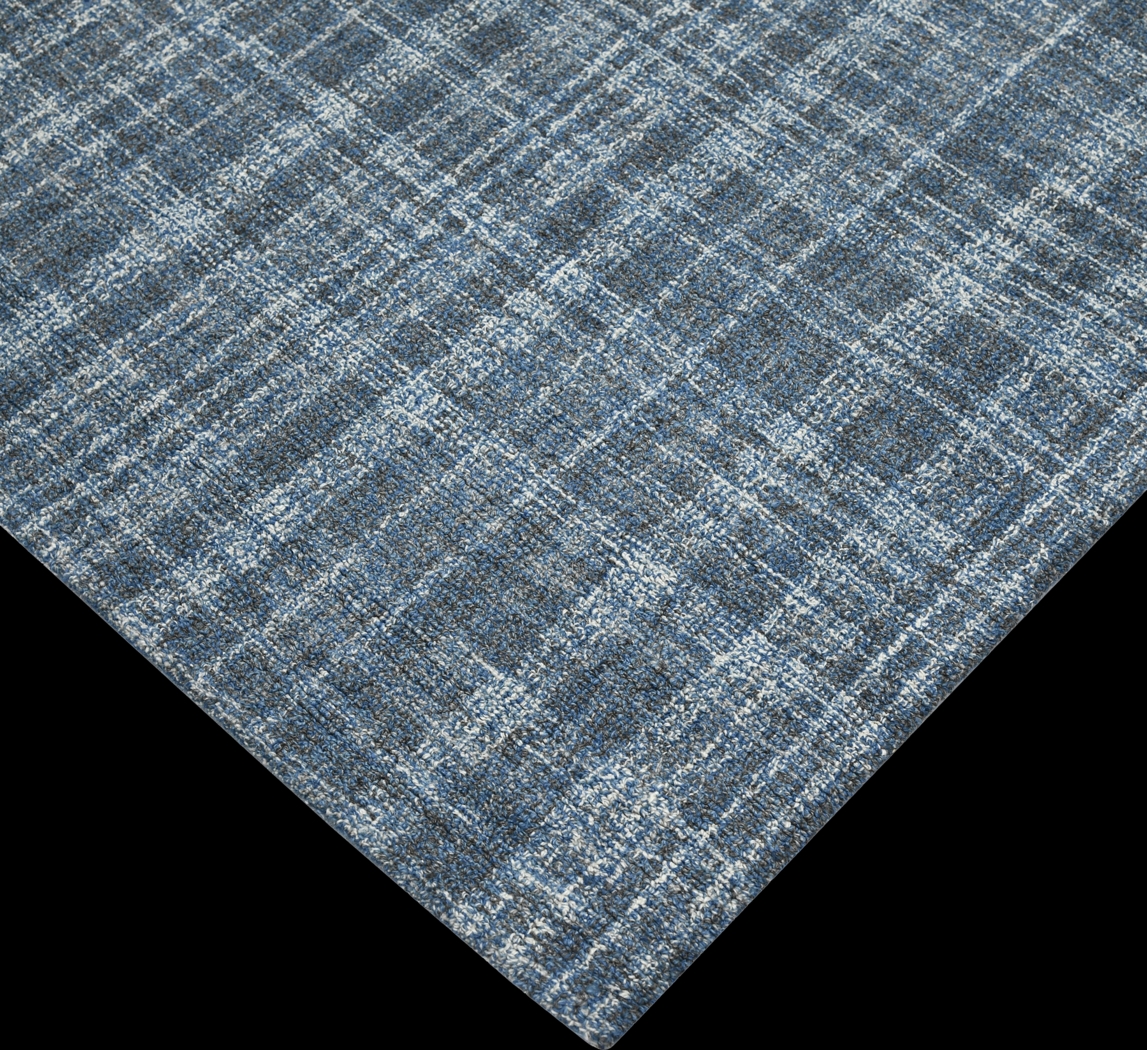 Clinver Turquoise/Blue 5' x 7'6 Rug - Thumbnail - Image 5