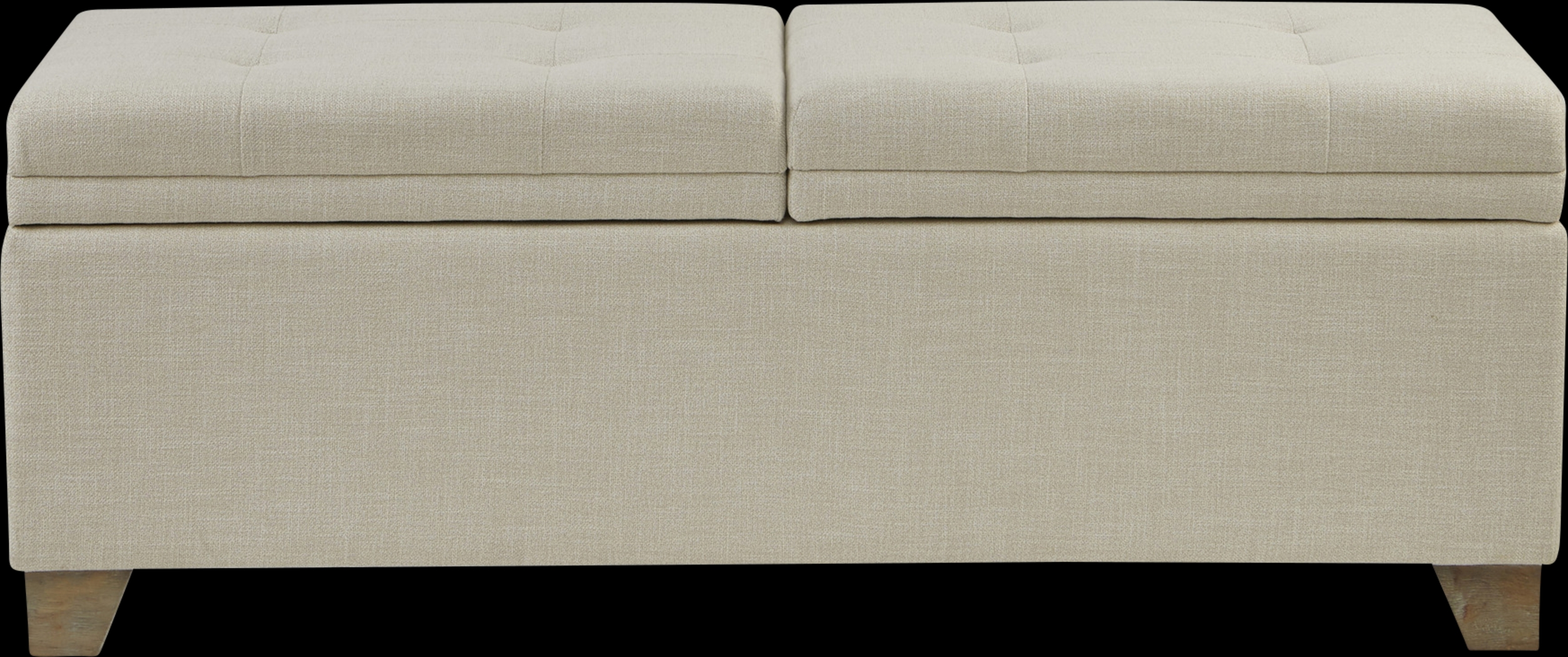 Clivden Natural Storage Bench - Thumbnail - Image 2