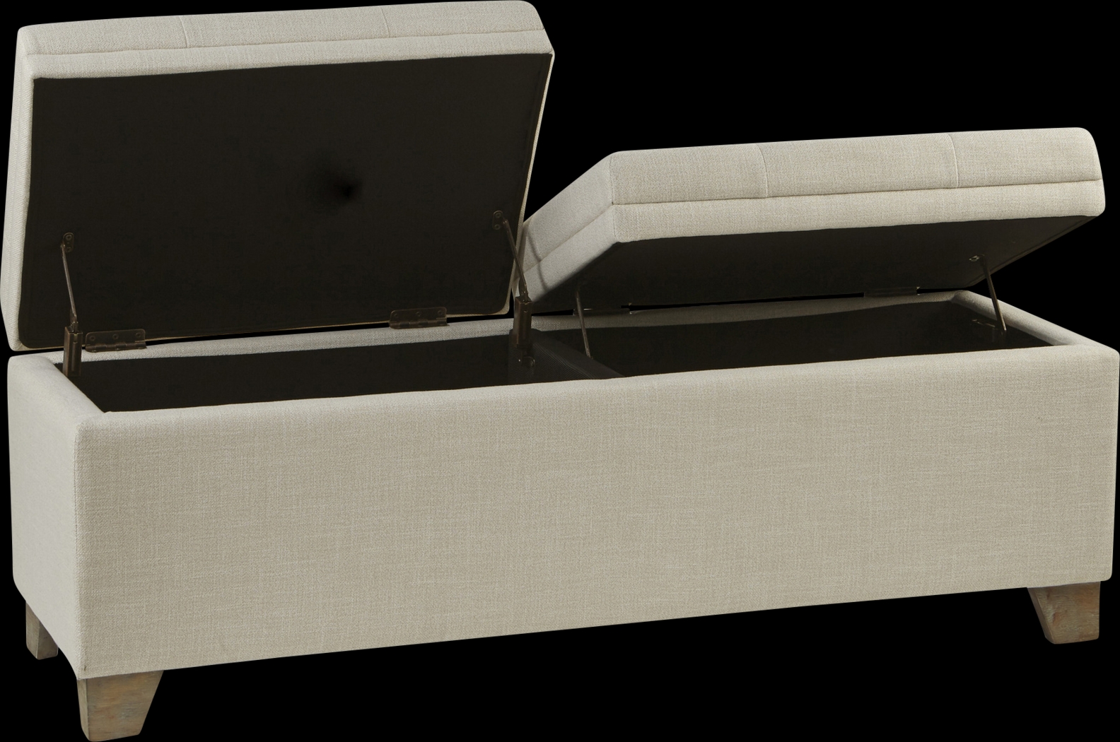 Clivden Natural Storage Bench - Thumbnail - Image 3