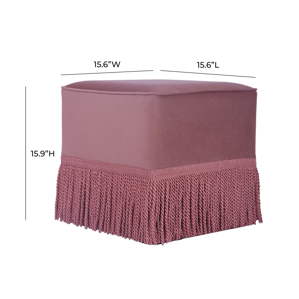 Clonce Mauve Ottoman - Thumbnail - Image 7