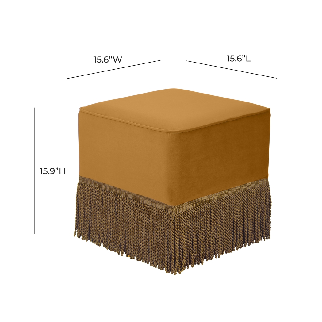 Clonce Yellow Ottoman - Thumbnail - Image 8