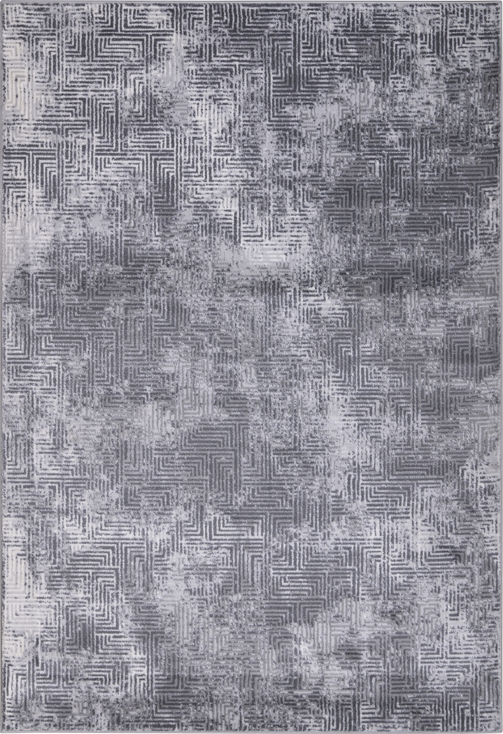 Closeburn Gray 5'3 x 7'6 Rug - Thumbnail - Image 1