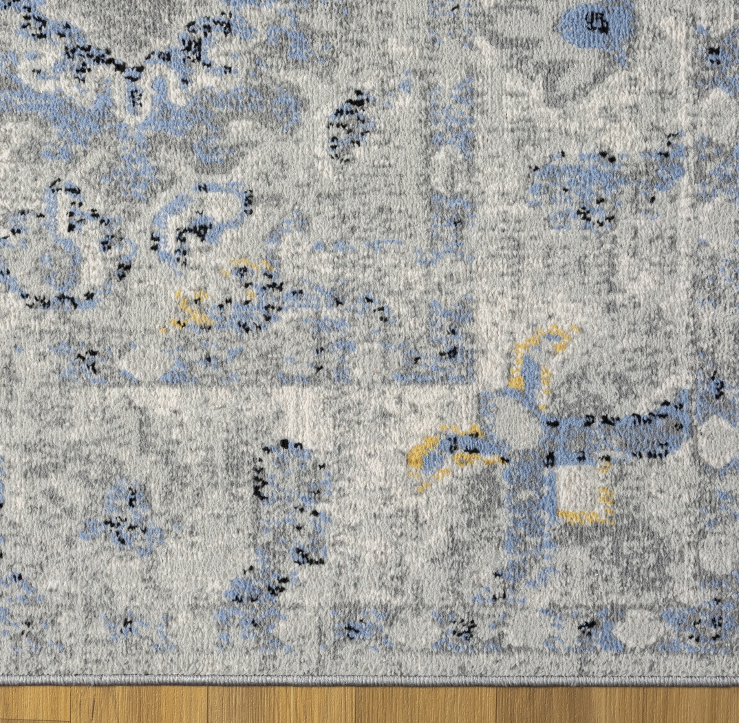 Closhire Blue 5' x 7' Rug - Thumbnail - Image 3