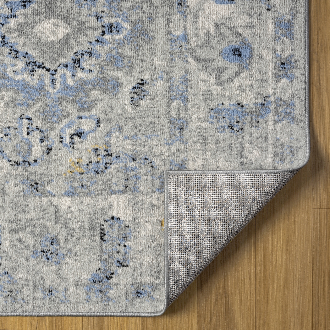 Closhire Blue 7'9 x 9'9 Rug - Thumbnail - Image 4