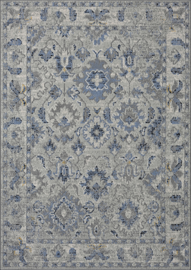 Closhire Blue 7'9 x 9'9 Rug - Thumbnail - Image 1