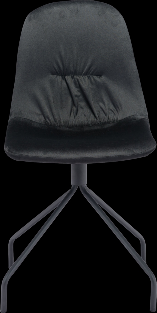 Clotilde Black Side Chair - Thumbnail - Image 3