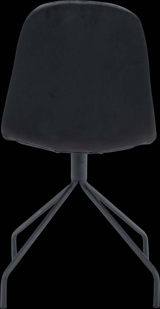 Clotilde Black Side Chair - Thumbnail - Image 4