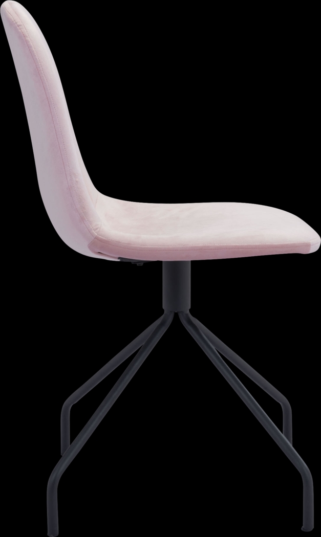 Clotilde Pink Side Chair - Thumbnail - Image 2