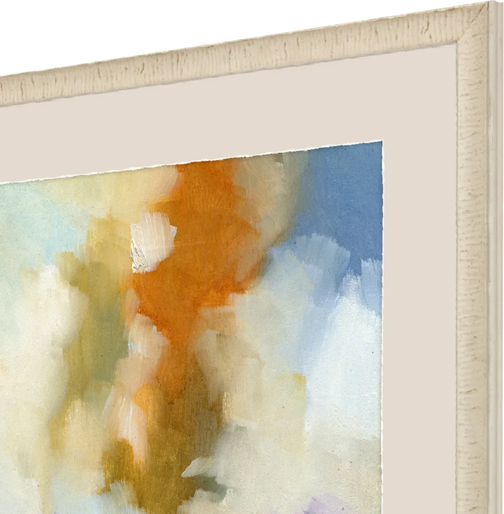 Cloud Viewing I Blue Framed Artwork - Thumbnail - Image 4