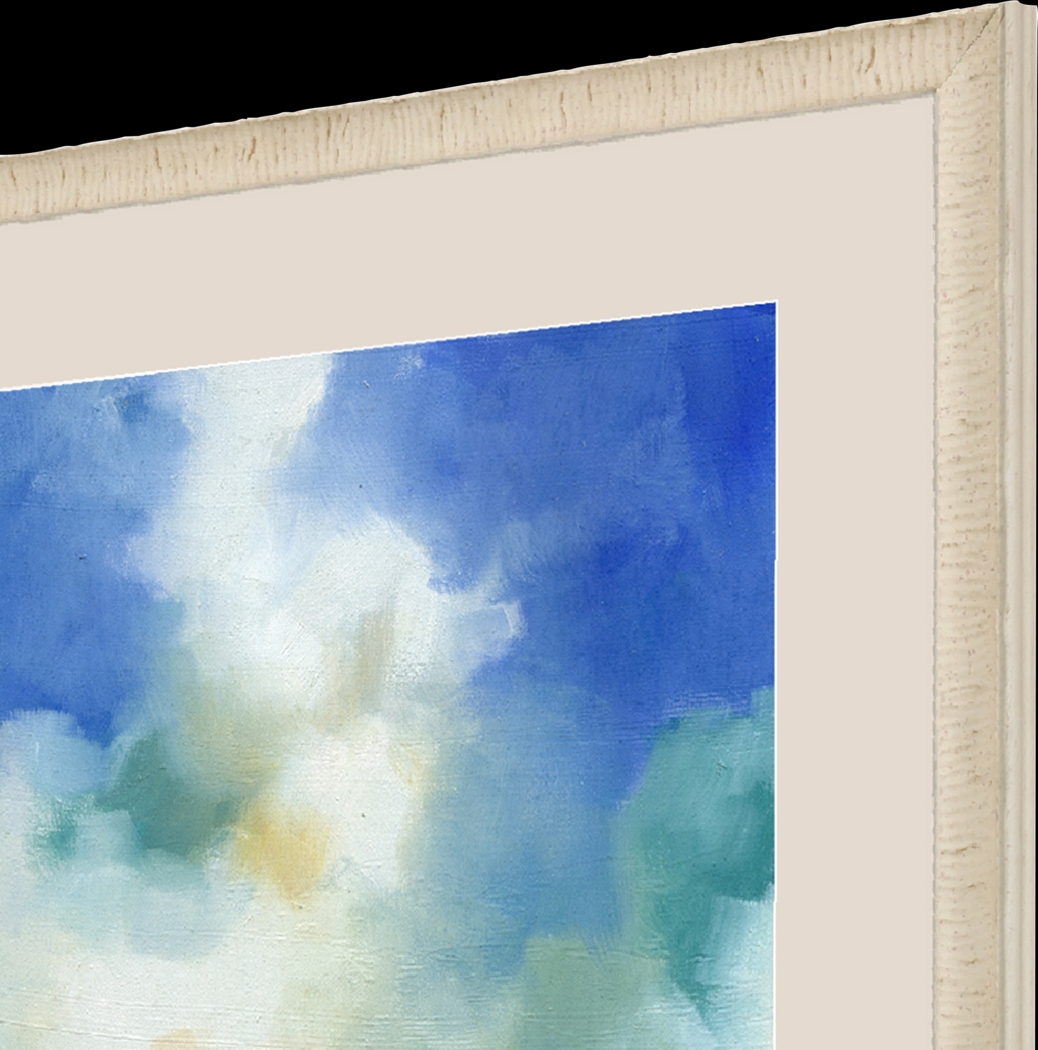 Cloud Viewing II Blue Framed Artwork - Thumbnail - Image 4