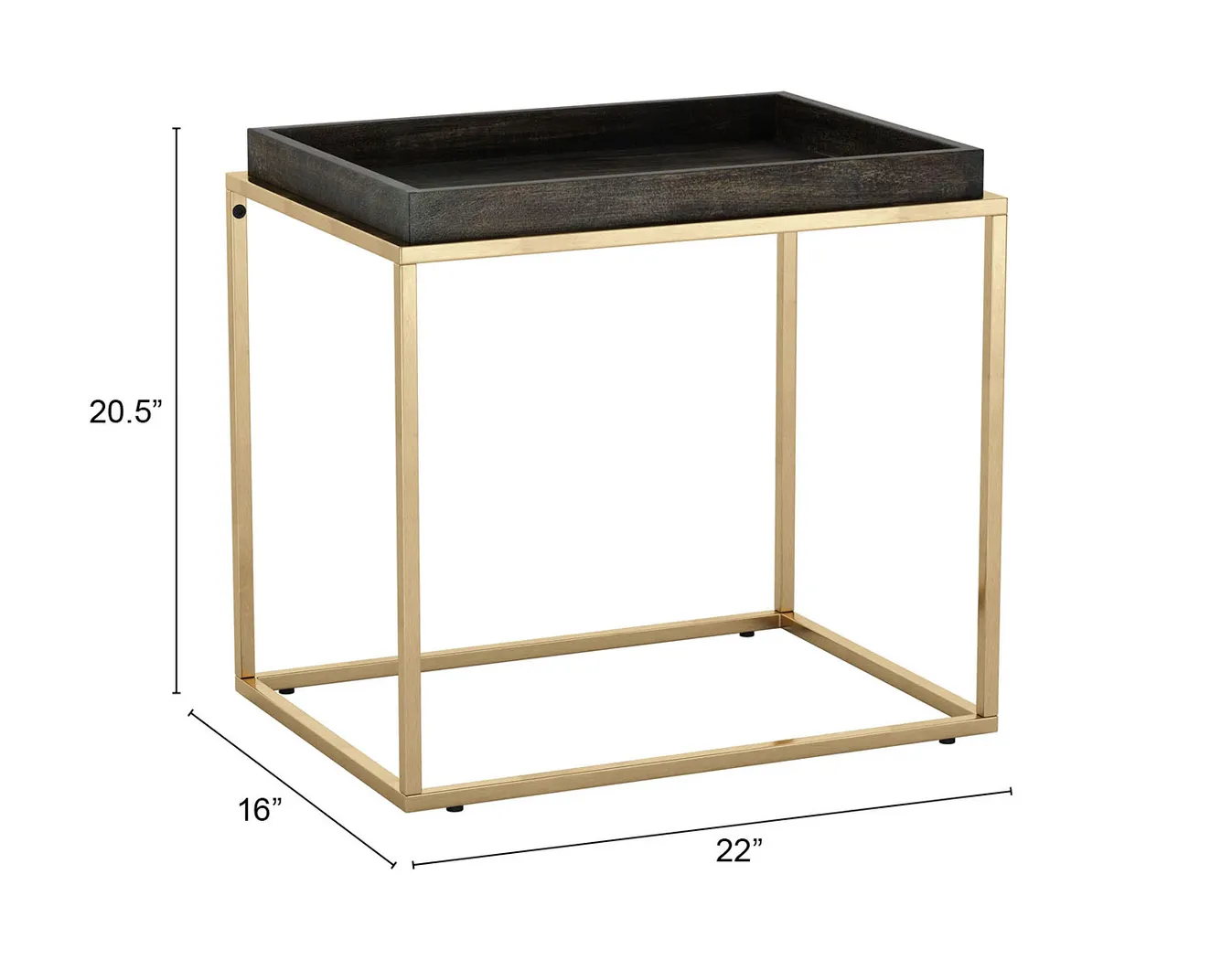 Cloudcroft Black End Table - Thumbnail - Image 9