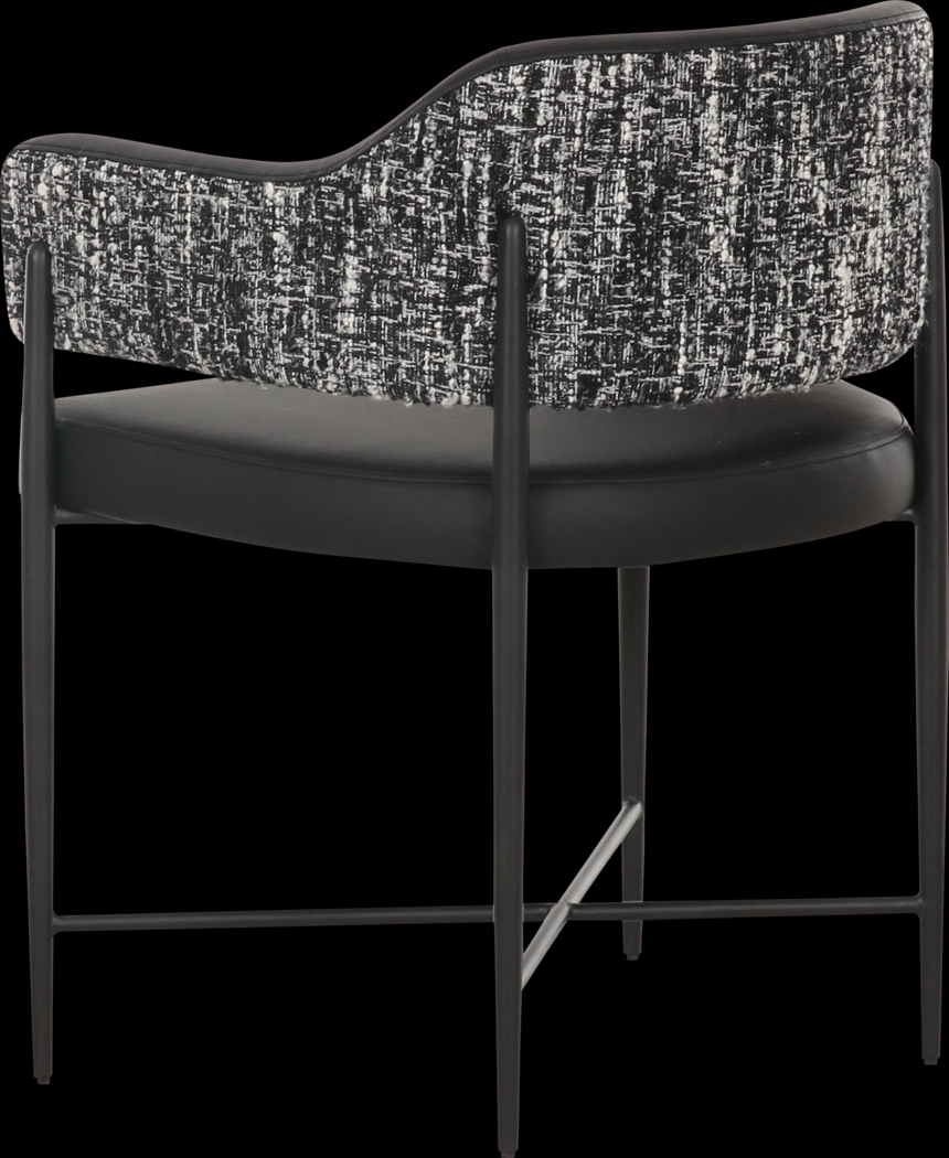 Cloudtales II Black Arm Chair - Thumbnail - Image 4