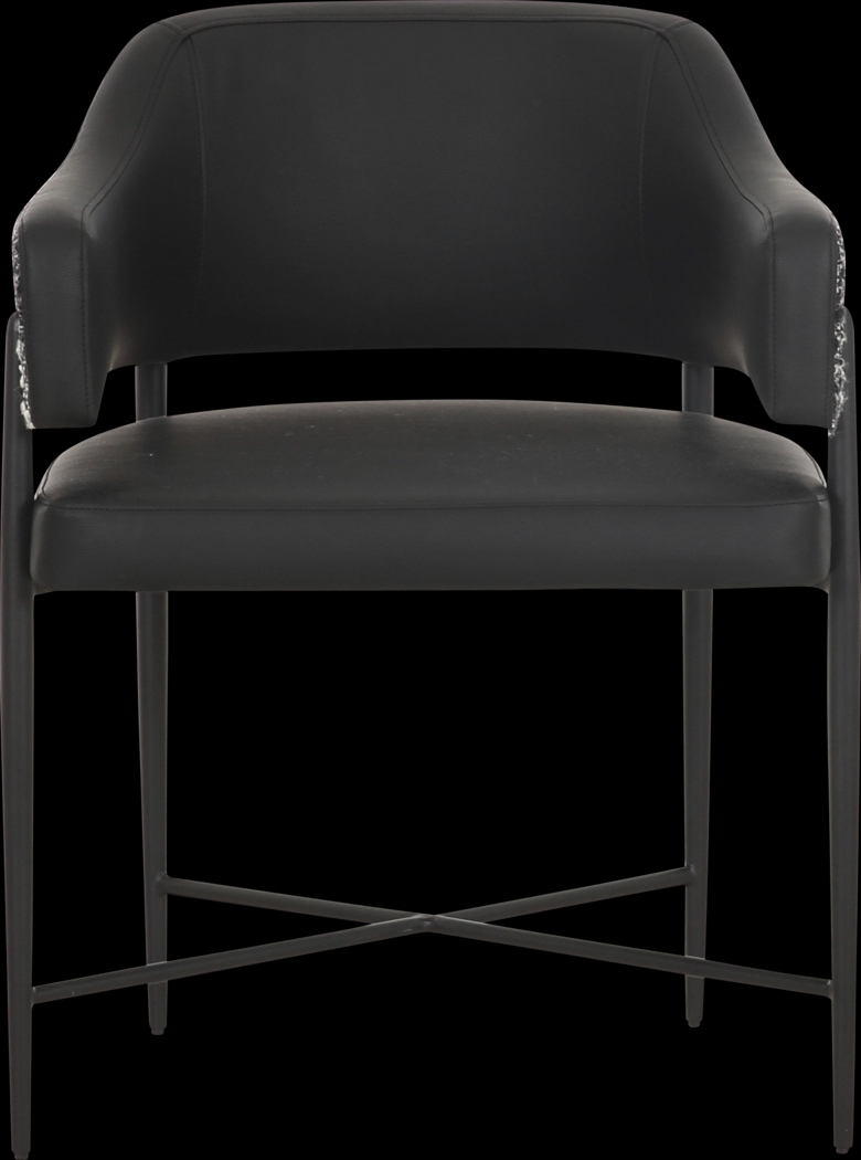 Cloudtales II Black Arm Chair - Thumbnail - Image 5