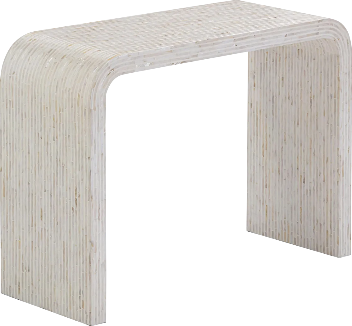 Cloudwaz Cream Console Table - Thumbnail - Image 1