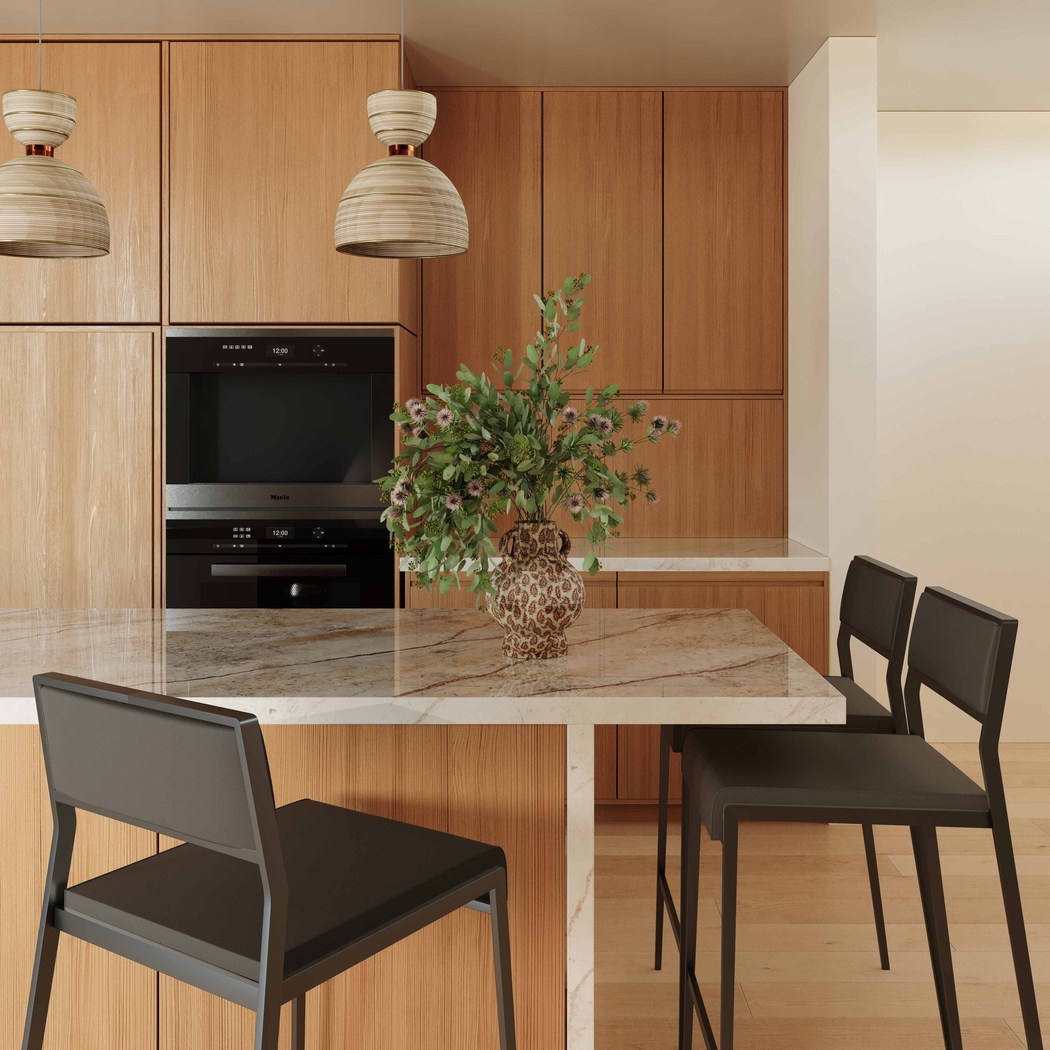 Cloudywing I Black Counter Height Stool, Set of 2 - Thumbnail - Image 2