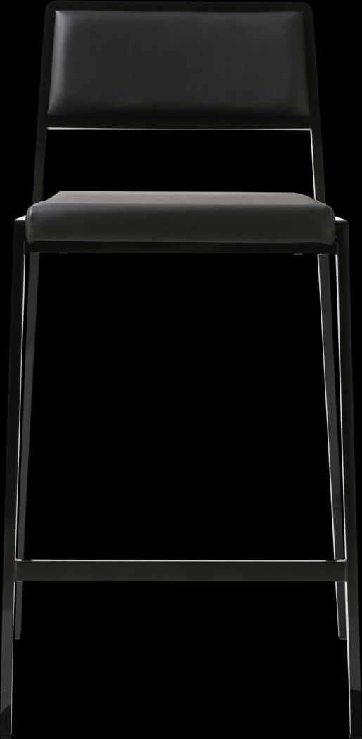 Cloudywing I Black Counter Height Stool, Set of 2 - Thumbnail - Image 4