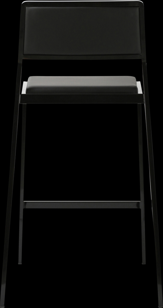 Cloudywing I Black Counter Height Stool, Set of 2 - Thumbnail - Image 6