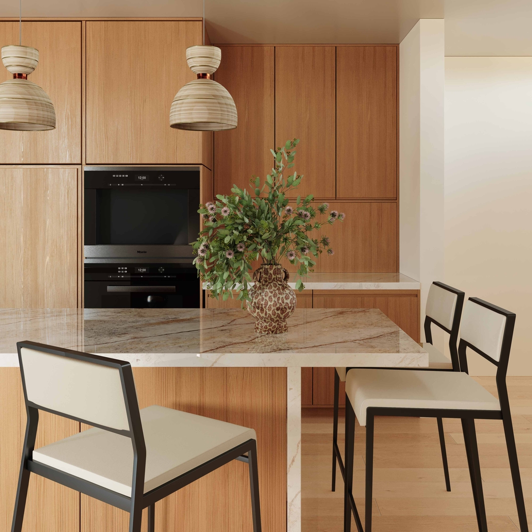 Cloudywing I Cream Counter Height Stool, Set of 2 - Thumbnail - Image 2