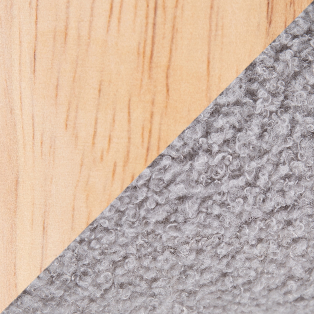 Cloueran Gray Accent Chair and Ottoman - Thumbnail - Image 10