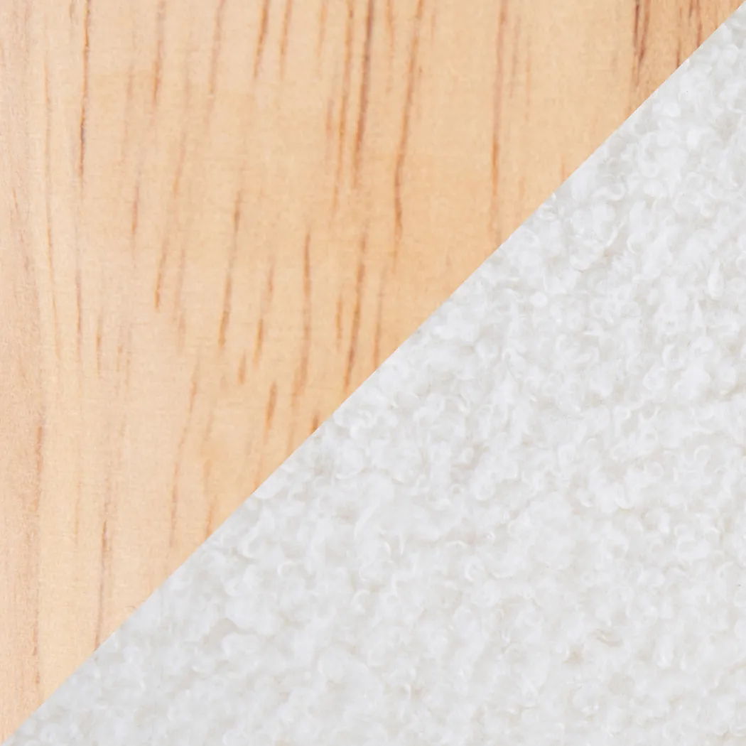 Cloueran White Accent Chair and Ottoman - Thumbnail - Image 9