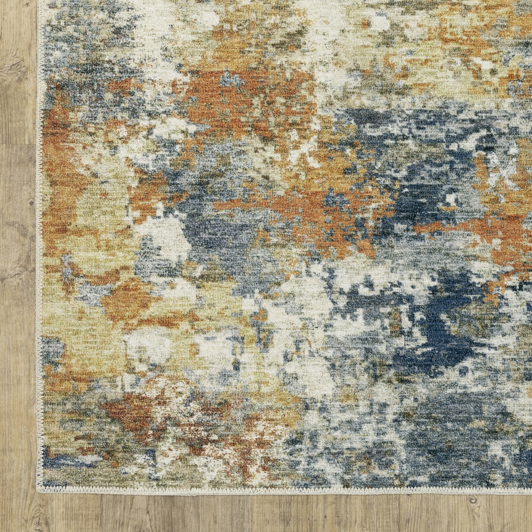 Clouston Gold 7'5 x 10' Rug - Thumbnail - Image 4